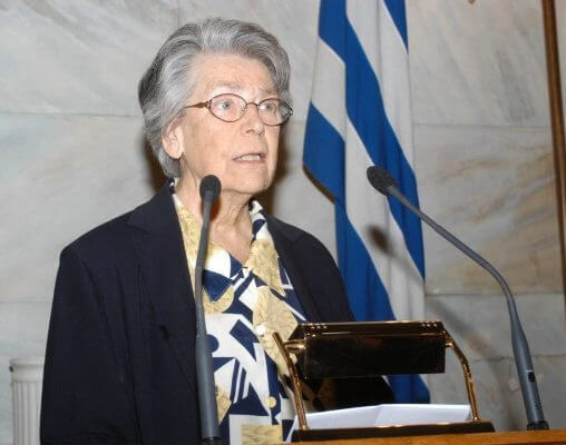 ΕΥΓΝΩΜΟΣΥΝΗΣ ΕΝΕΚΕΝ | Χαιρετισμός στην αρχόντισσα Βιργινία Τσουδερού tsouderou-sparmatseto