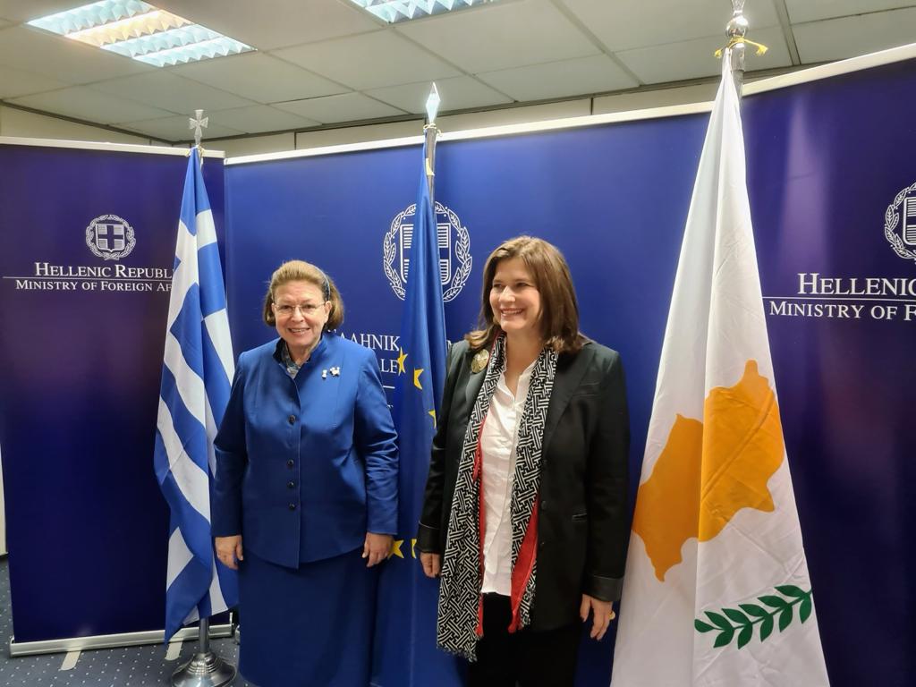 Σύμπνοια Ελλάδας Κύπρου στον Πολιτισμό (ΥΠ.ΠΟ.). Mendoni kassianidou