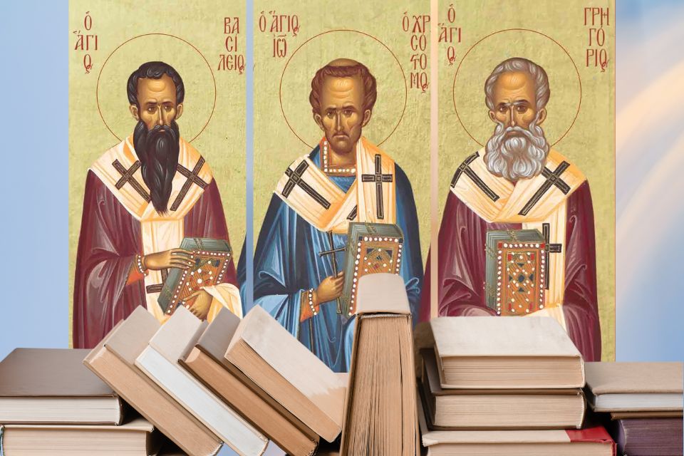 Η Γιορτή των Τριών Ιεραρχών – Μια σύμπνοια Φιλολογίας και Θρησκείας | Του Αντώνη Βαρβατσούλια. Three hierarchs