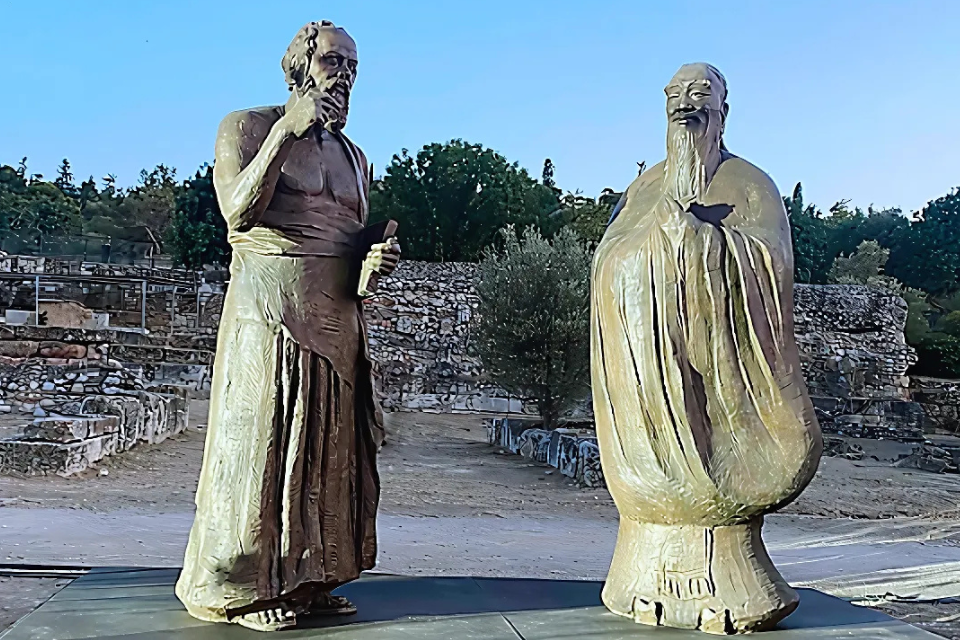Komfucios sokrates athens