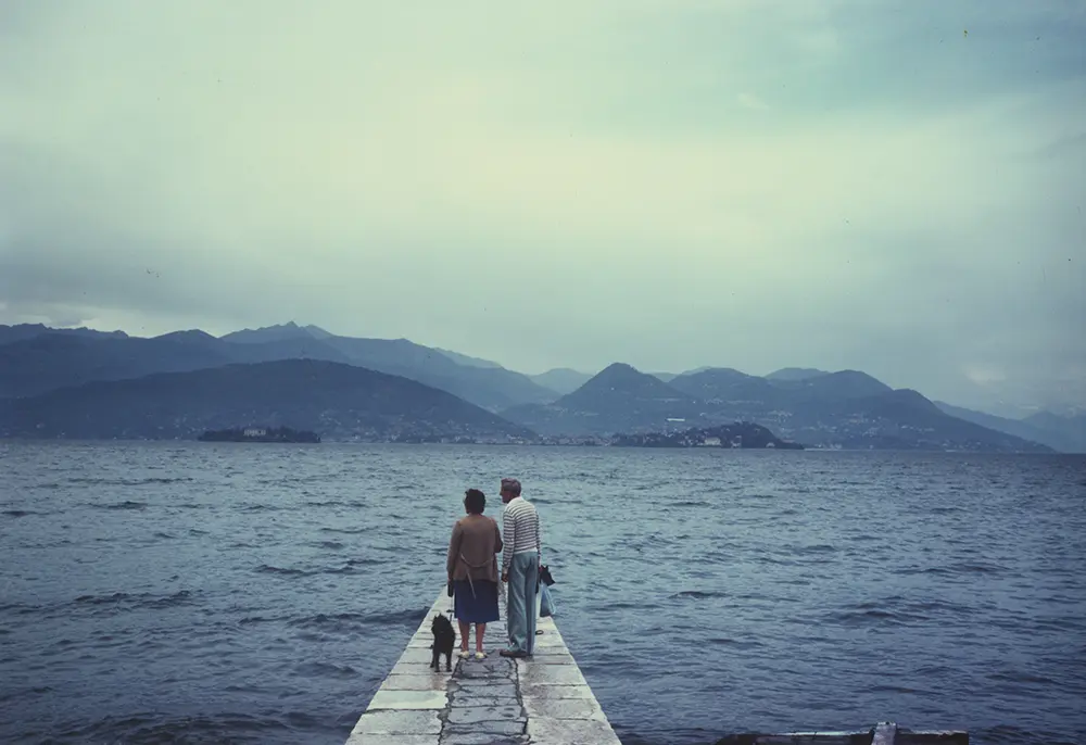 Luigi ghirri, lago maggiore, 1984