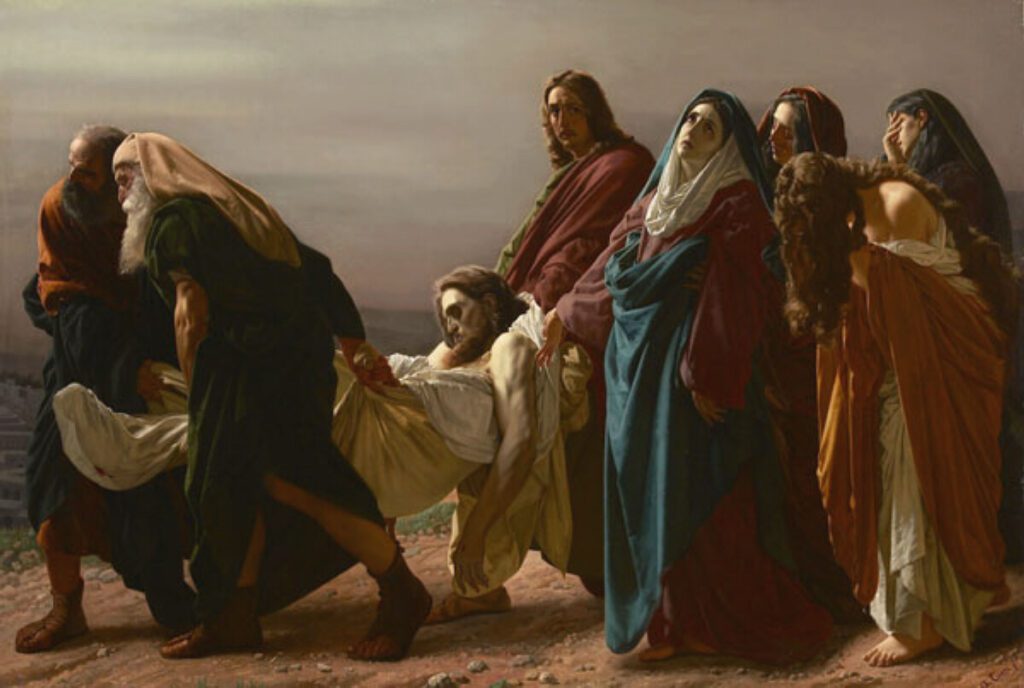 The Entombment by Antonio Ciseri